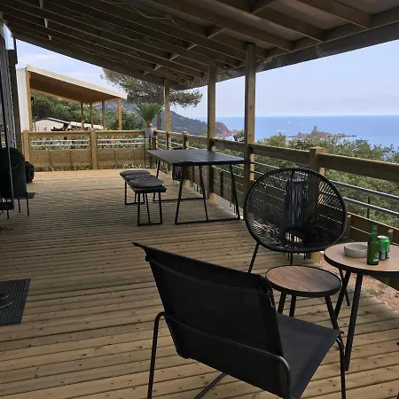 2 Mobile Homes Incroyable Vue Mer, Agay Camping *
