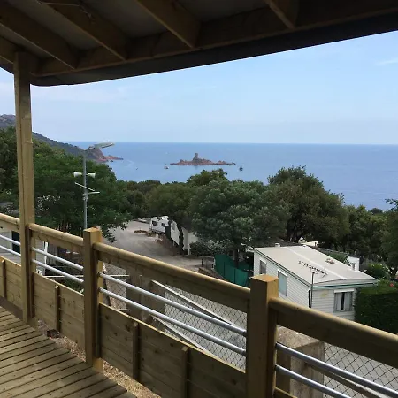 2 Mobile Homes Incroyable Vue Mer, Agay Camping